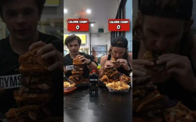 10,000+ Calorie Burger Challenge With @WillTennyson