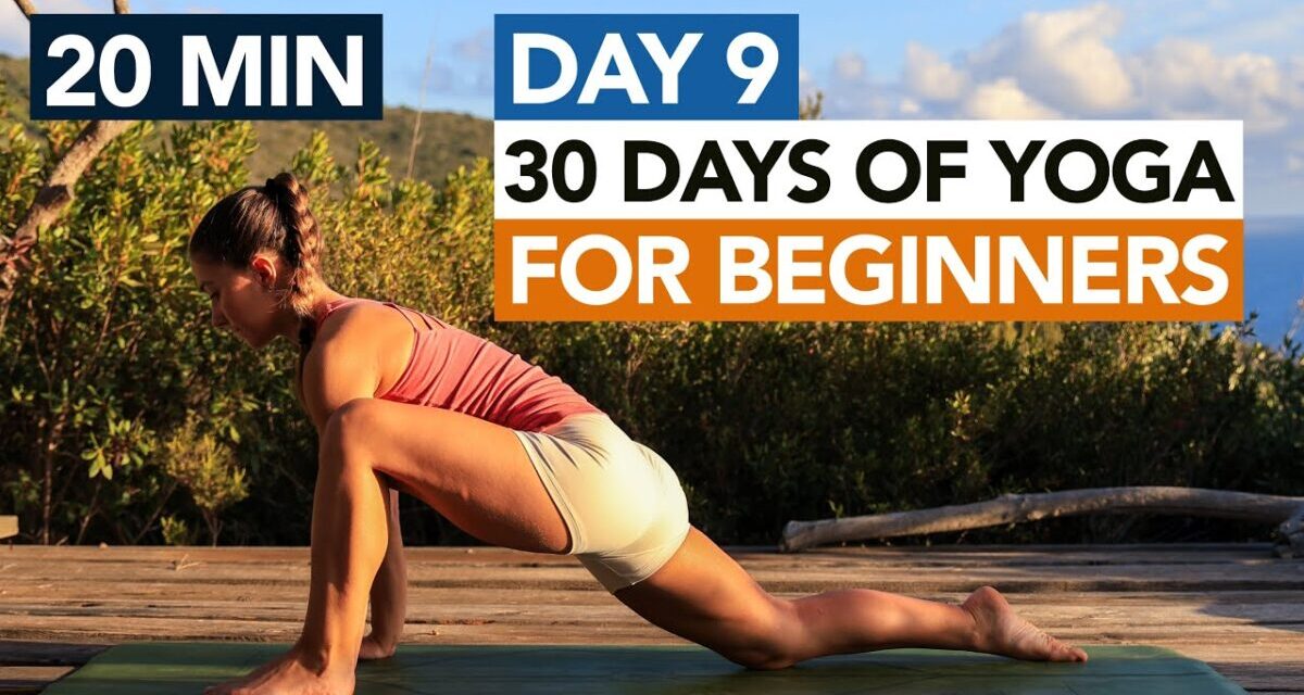 20 Min Relaxing Yoga Routine (Day 9) 30 Days Of Yoga For Beginners