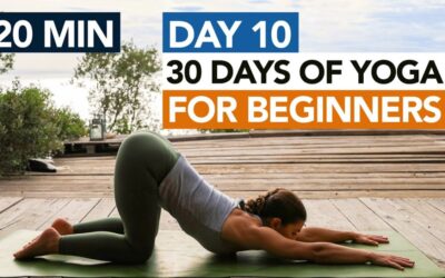 20 Min Full Body Beginner Yoga (Day 10) 30 Days Of Yoga For Beginners