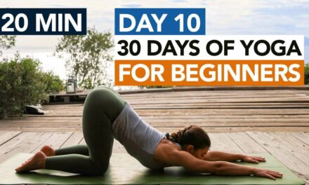 20 Min Full Body Beginner Yoga (Day 10) 30 Days Of Yoga For Beginners