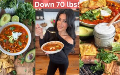 Easy Weight Loss Meal // Tortilla Soup // Plant Based