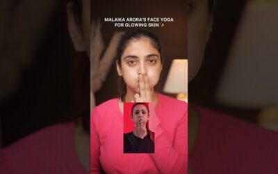 Face Yoga For Glowingskin #bollywood #faceyoga #faceglow #yoga #glowing Skin#glow #shortsfeed