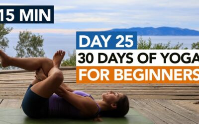 15 Min Relaxing Yoga Routine (Day 25) 30 Days Of Yoga For Beginners