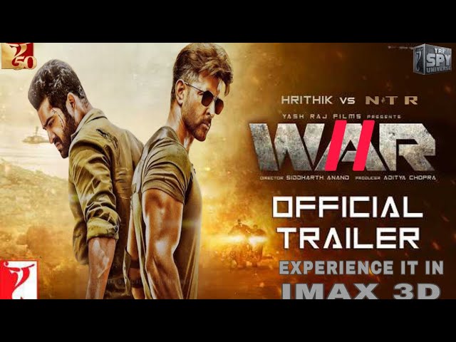 War 2 – Official Trailer | Hrithik Roshan & Jr. Ntr | Kaira Advani | YRF Spy Universe | (4KTrailer)