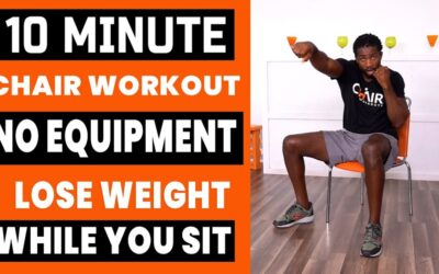 10 Minute Chair Workout For Weight Loss | NO EQUIPMENT