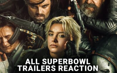 🔴 LIVE: Reacting To EVERY Super Bowl Movie Trailer