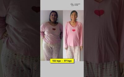 75 Kgs Full Body Weight Loss (😳 132 Kgs – Starting Weight)