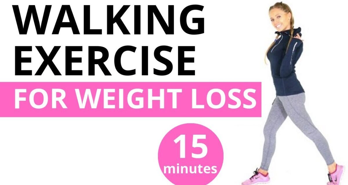 WALK AT HOME – WALKING EXERCISE FOR WEIGHT LOSS  – NO EQUIPMENT SUITABLE FOR BEGINNERS