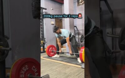 200kg Pause For 3#shorts #shortsfeed #viralvideo #youtubeshorts #trending