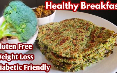 Broccoli Millet Paratha – Healthy Breakfast For Weight Loss/ New Breakfast Ideas / Breakfast Recipes