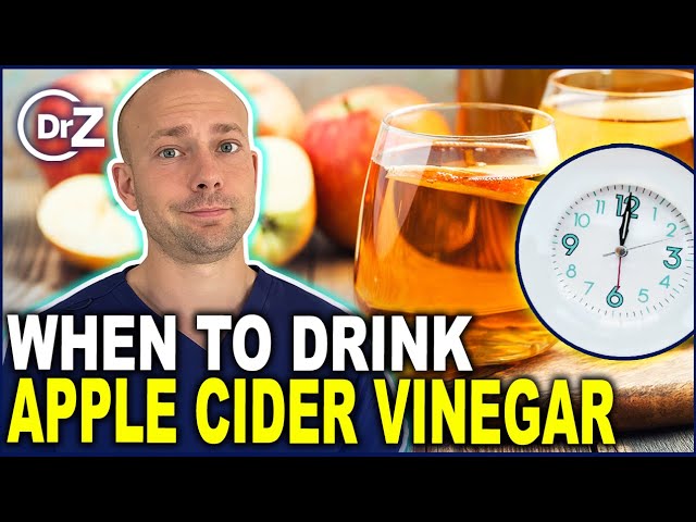 The Best Time To Drink Apple Cider Vinegar For Weight Loss – MUST SEE!