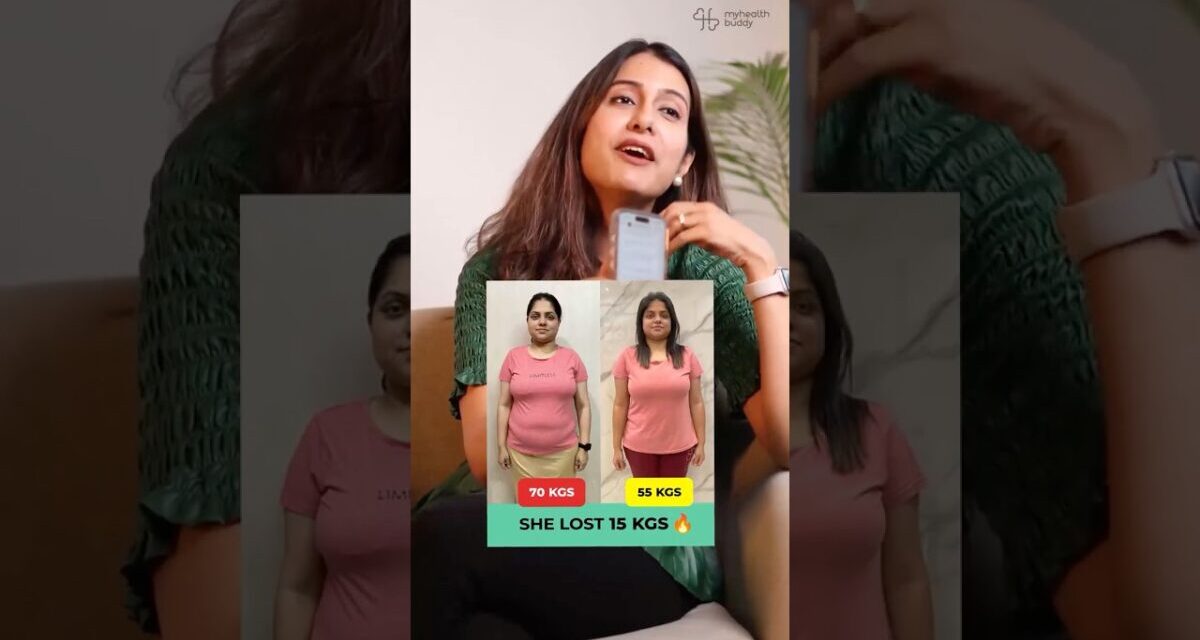 15 Kgs Belly Fat Weight Loss| AT HOME #transformation #fatloss
