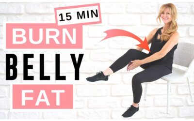 Lose Belly Fat Sitting Down | AB WORKOUT For Women Over 50!
