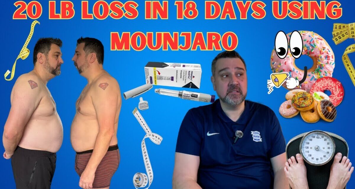 MOUNJARO WEIGHT LOSS PENS – DAY 18 – Chat & Weight Update