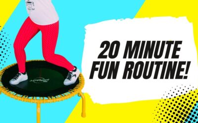 20 Minute Intermediate Rebounder Workout Routine For Weight Loss