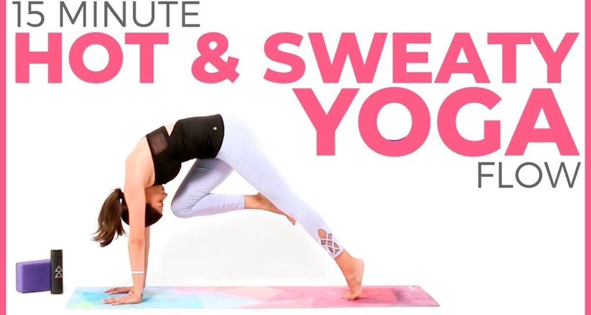 Yoga For Weight Loss | 15 Minute Hot & Sweaty Power Yoga Routine 🔥