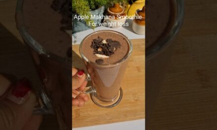 Apple 🍎 🍏 Makhana Smoothie For Weight Loss By@Divyasfood #recipes #food #viral #shortvideo