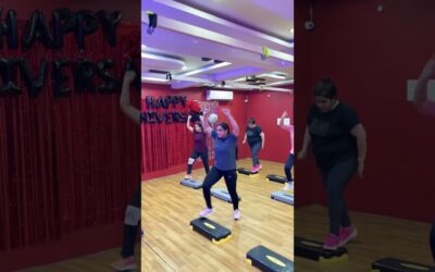 Step Aerobics Workout For Weight Loss ! #steppers #aerobics #zumba #weightloss #fitness #raipur