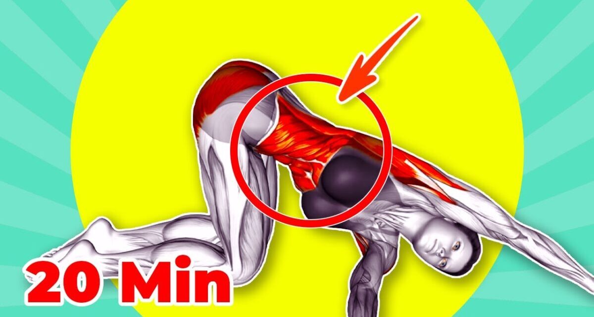 ➜ 20-MIN Bed Workout For Weight Loss ➜ Easy Moves To Slim Down