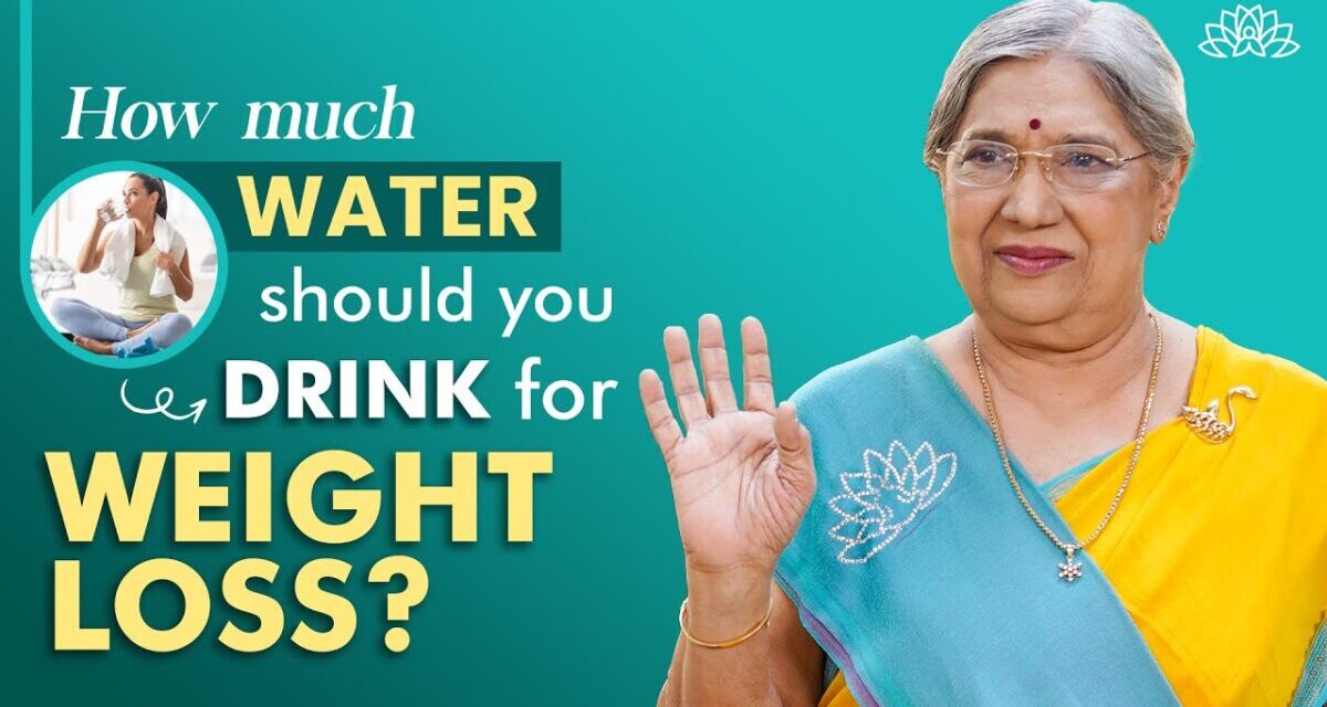 Drink WATER For Weight Loss | When & How To Drink Water | Cold Or Warm For Fat Loss | Dr Hansaji