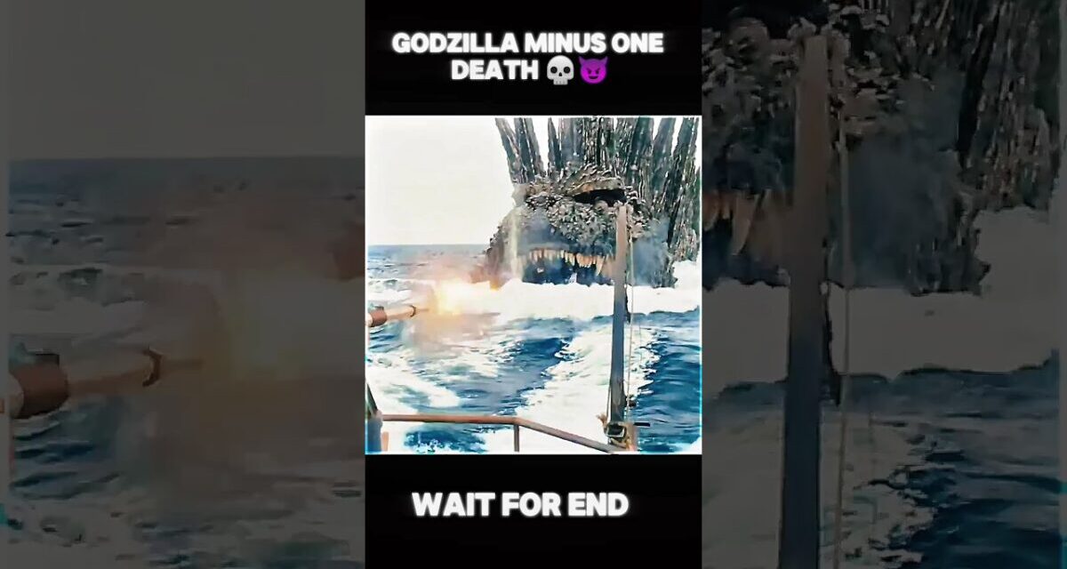 Godzilla Minus One | #movies2023 #godzilla #godzillaminusone #trailer #shorts