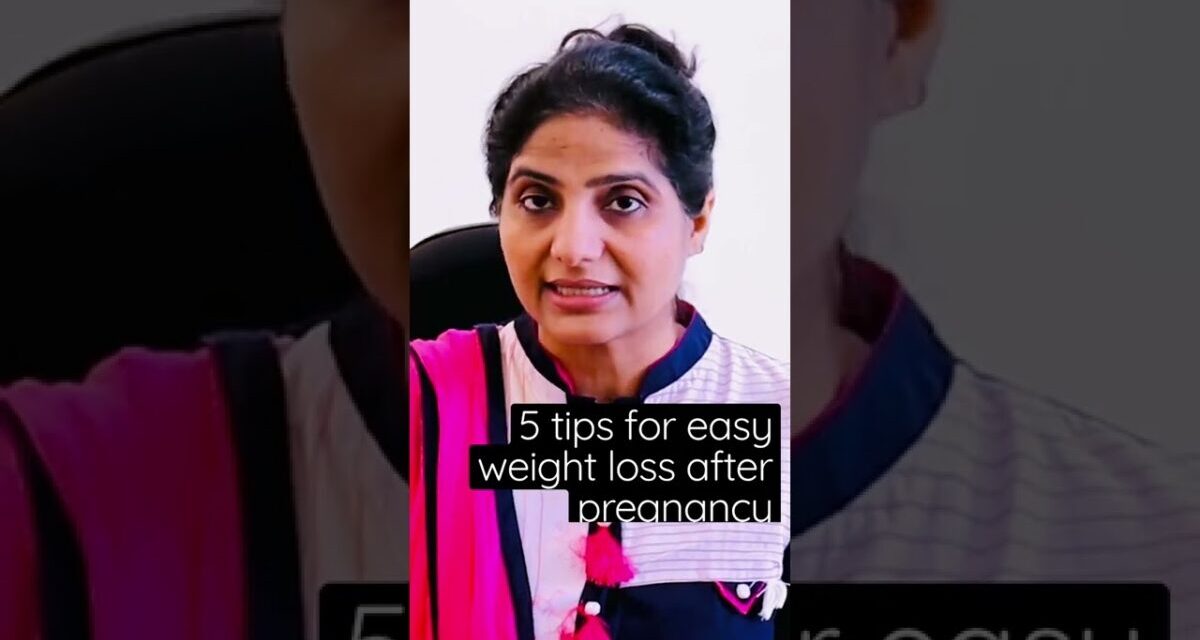 Lose Weight After Pregnancy Easily | Pregnancy Ke Baad Weight Kaise Kam Kare #shorts