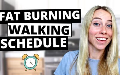 The BEST Fat Burning Walking For Weight Loss Schedule
