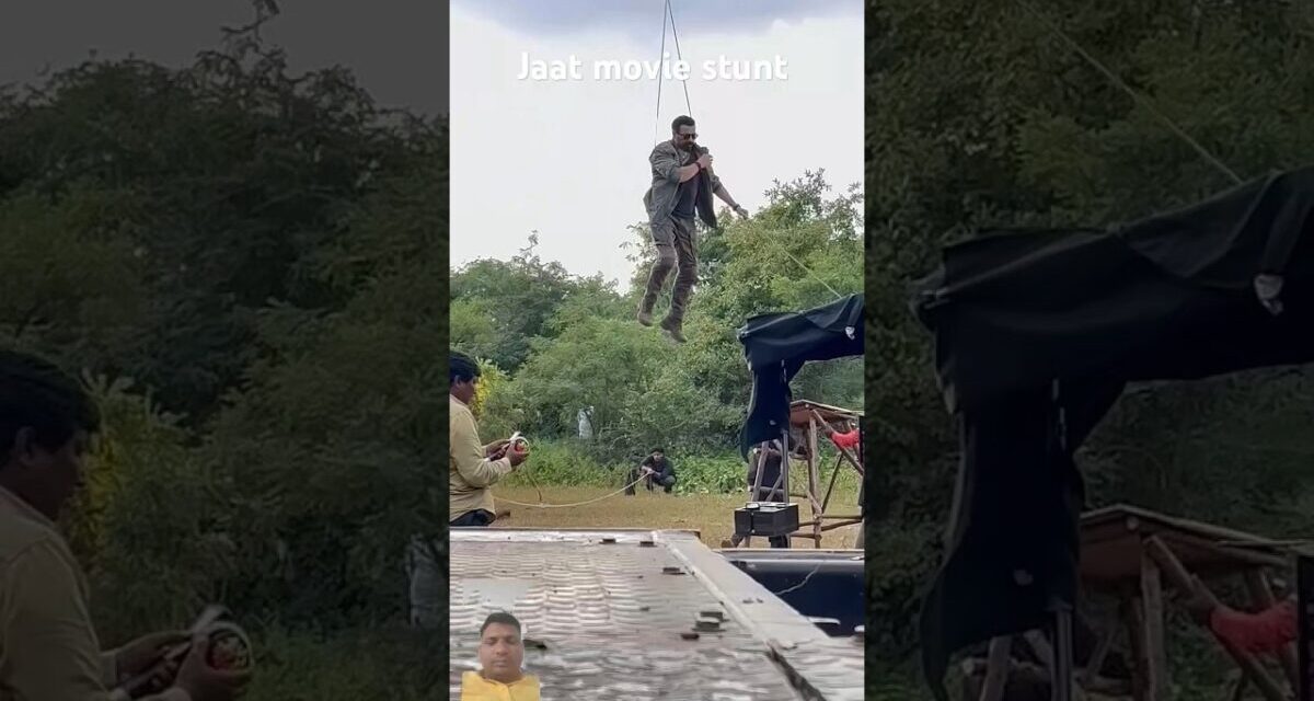 Jaat Movie Shooting Stunt / Jaat Full Movie Trailer/sunny Deol New Movie #jaat #movie