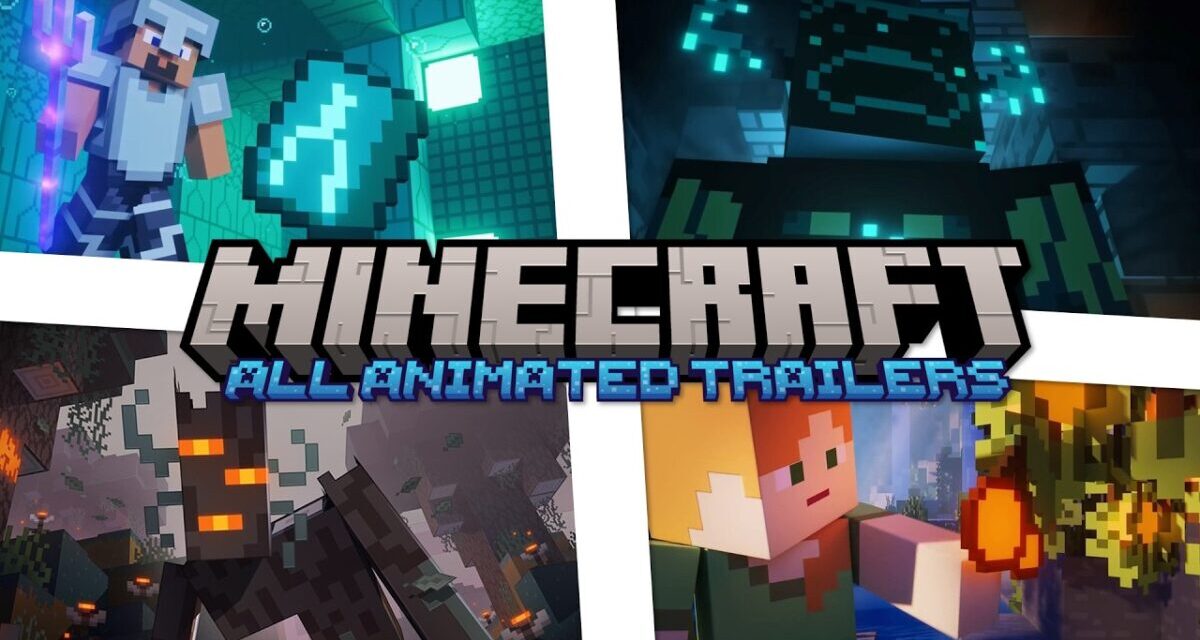 Evolution Of Minecraft Animated Trailers 🌟 (2019-2024)