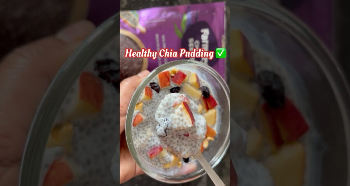 Chia Pudding For Weight Loss #shortsfeed #shorts  #chiaseedsforweightloss