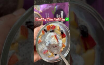Chia Pudding For Weight Loss #shortsfeed #shorts  #chiaseedsforweightloss