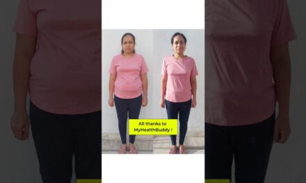 7 Kgs Weight Loss And Belly Fat Gone With Customised Diet Plan And Home Workout | MyHealthBuddy