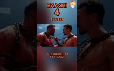 Baaghi 4 Teaser | Tiger Shroff New Movie 2025 | #trailer #shortfeed @tonitoonzkahaniyan