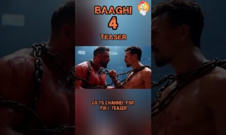 Baaghi 4 Teaser | Tiger Shroff New Movie 2025 | #trailer #shortfeed @tonitoonzkahaniyan