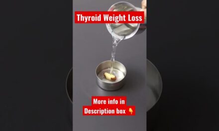 Thyroid Weight Loss – Thyroid Health – Natural Supplement To Boost Thyroid Health #shorts