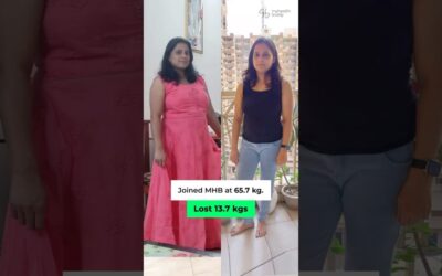 14 Kg Weight Loss And Belly Fat Gone With Home Workout | MyHealthBuddy