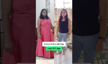 14 Kg Weight Loss And Belly Fat Gone With Home Workout | MyHealthBuddy