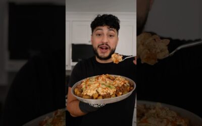 Loaded Cheesy Beef Fries For Weight Loss