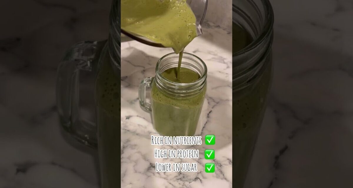 For Faster Weight Loss, Drink This High-Protein Green Smoothie | Nutribullet Blender Smoothie Recipe