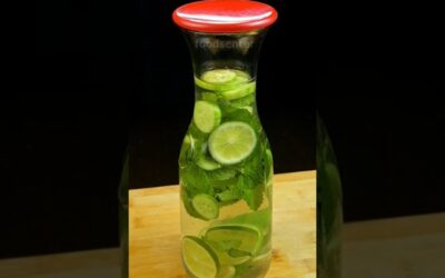 Detox Water For Summers | Best Detox Water For Weight Loss & Clear Skin | ASMR Cooking #shorts #asmr