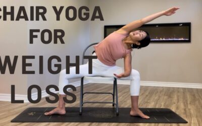 Chair Yoga For Weight Loss | Reduce Belly Fat, Stretch And Feel Your Best