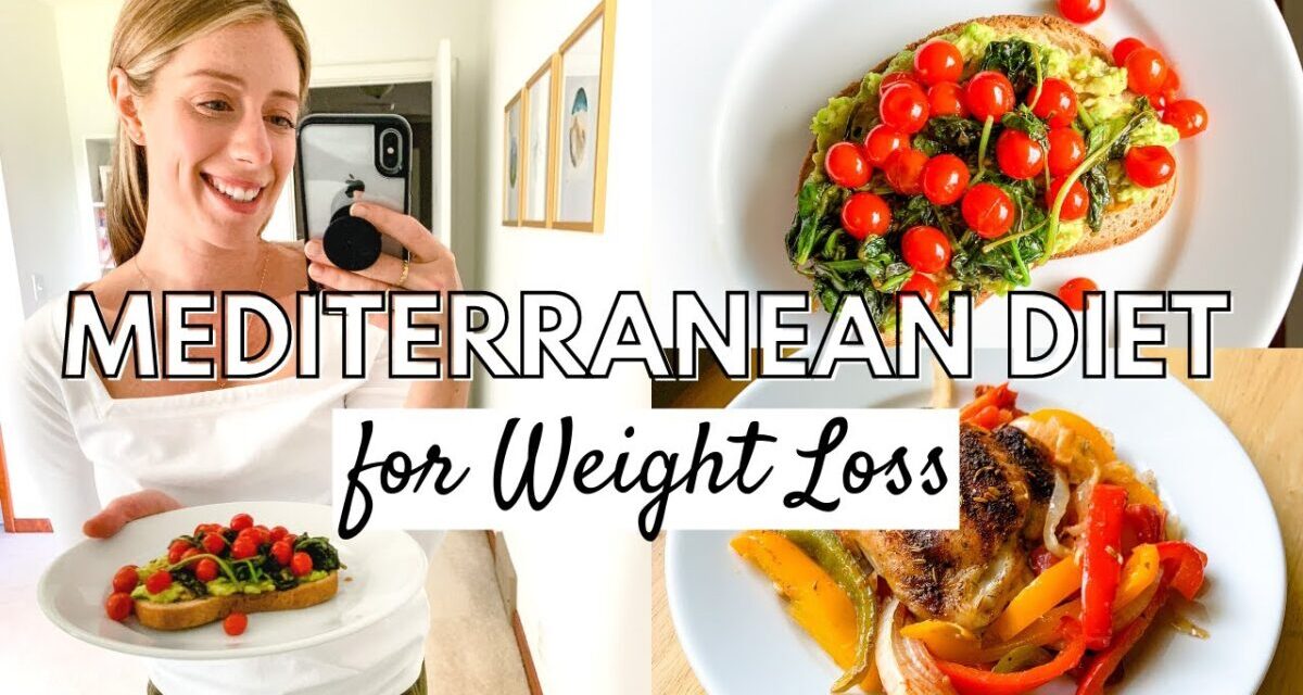 Mediterranean Diet 🌿 What I Eat In A Day For Weight Loss