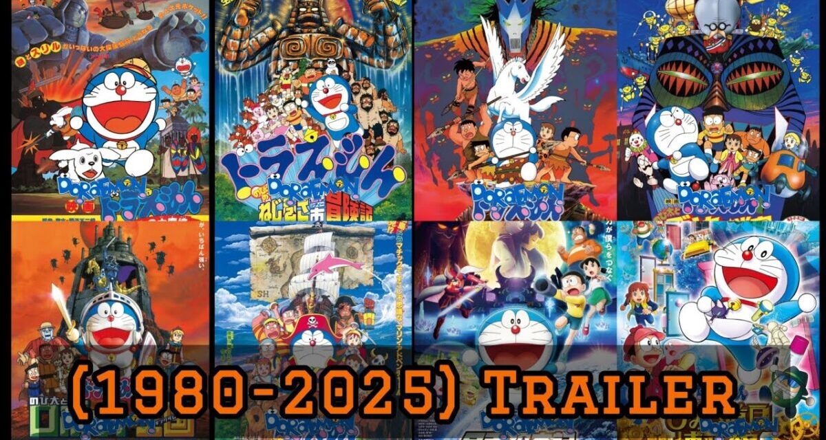 Every DORAEMON (1980-2025) Movies TRAILER COMPILATION 🍟 #39