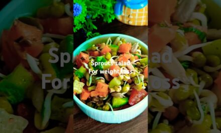 Sprouts Salad For Weight Loss, #viralvideo #healthy #recipe #easyrecipe #ytshorts #shorts#protein