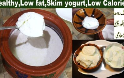 Low Fat Yoghurt Recipe | Homemade Healthy Curd For Weight Loss & Diet | No Cream, No Preservatives
