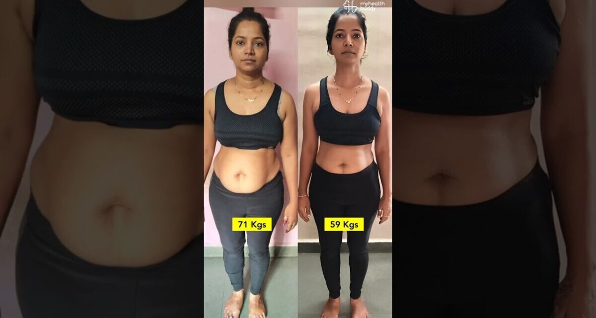 12 Kg Weight Loss And Belly Fat Gone With Homebased Workout – Myhealthbuddy
