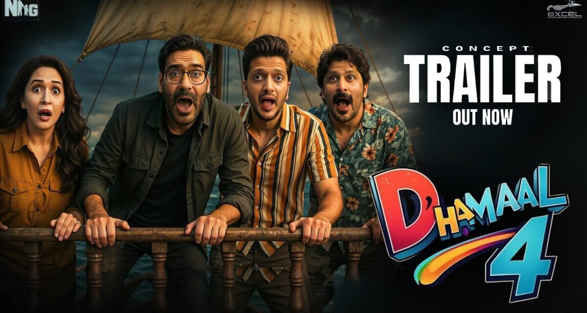 Dhamaal 4 | Trailer Concept | Madhuri Dixit | Anil Kapoor | Ajay Devgn | Ritiesh Deshmukh | Dec 2025