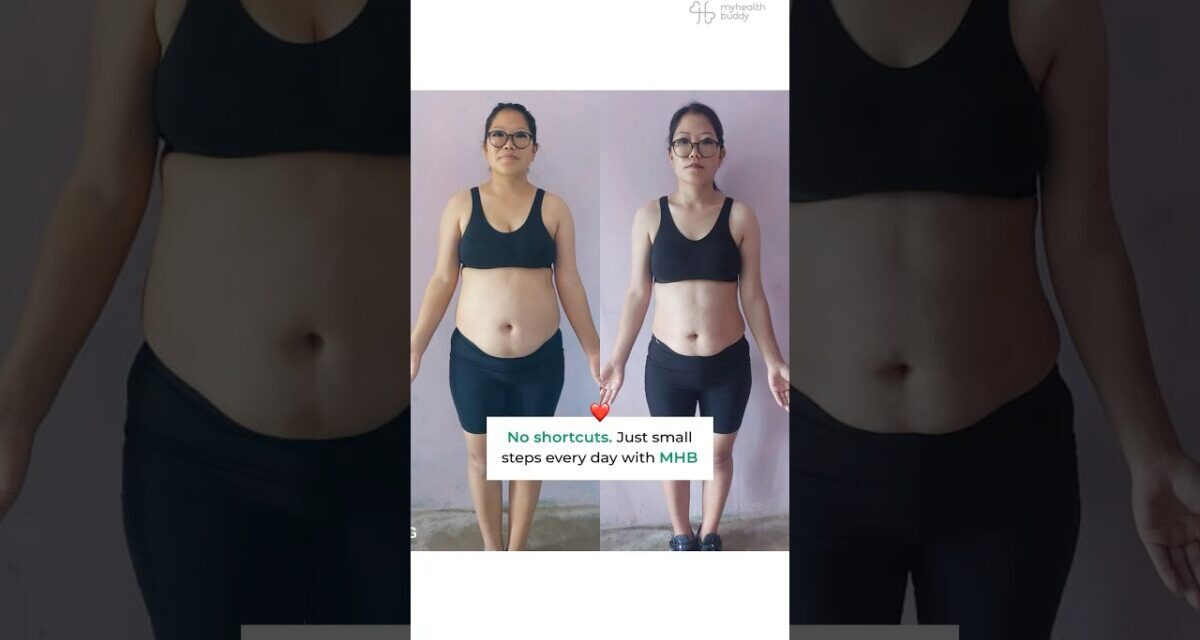 11 Kg Weight Loss With Home Cooked Food And Home Workout- Postpartum Weight Loss Journey