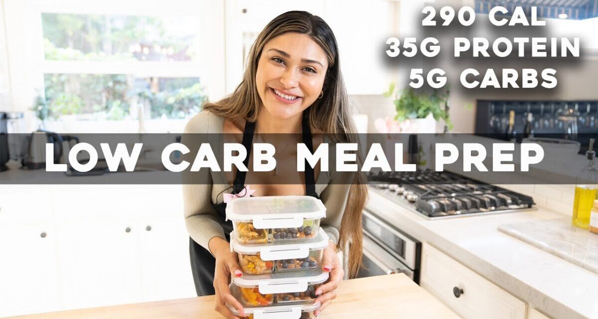 10 Min Meal Prep For Weight Loss In The Airfryer I Low Carb I Healthy