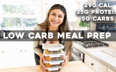 10 Min Meal Prep For Weight Loss In The Airfryer I Low Carb I Healthy